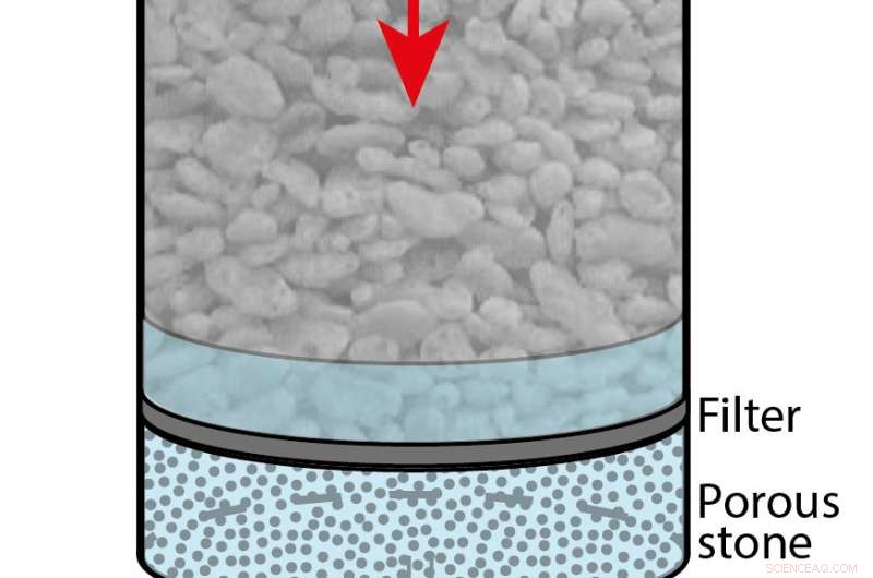 Puffed Rice as a Cost-Effective Model for Studying Ice Shelf Collapse and Rockfill Dam Failure