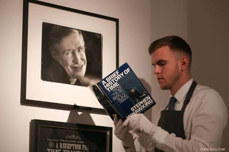 London Auction Features Stephen Hawking s Signed Thesis and Wheelchair