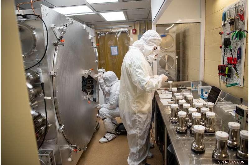 Brown University s LUX-ZEPLIN Dark Matter Detector Receives New Photomultiplier Array