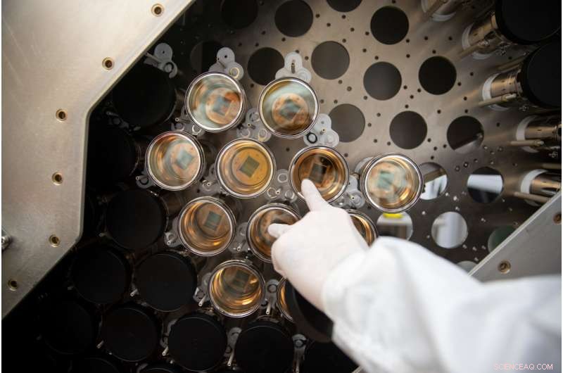 Brown University s LUX-ZEPLIN Dark Matter Detector Receives New Photomultiplier Array