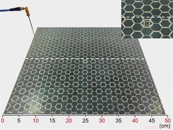 Topological LC Circuits Enable Backscatter‑Free EM Wave Transport on Honeycomb Networks