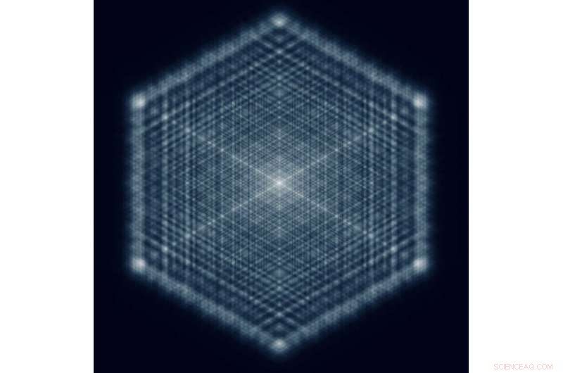 Scientists Generate Fractal Light Patterns Using Laser Technology