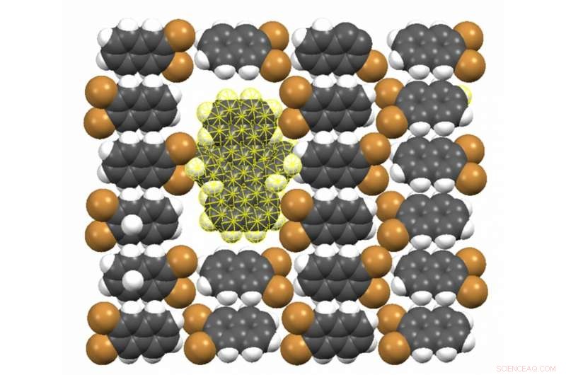 Single Molecule Enables Optical Detection of Individual Electrons