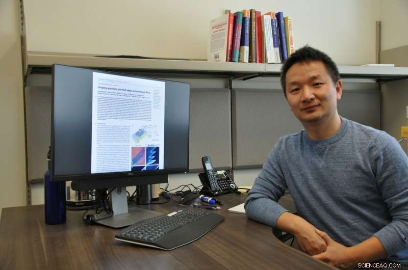 Scientists Map Conducting Edge States in Promising 2‑D WTe₂ Material