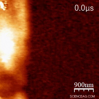 High-Speed Imaging Captures Electron Recombination in Solar Cells