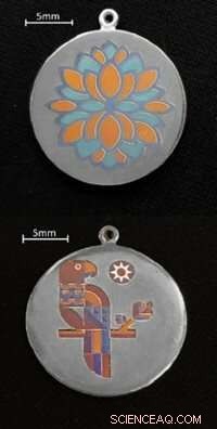 Laser-Only Method Enables Consistent, Paint-Free Colorful Art on Metal Surfaces