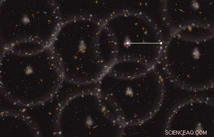 Neutrinos Revealed Through Galactic Clustering Patterns