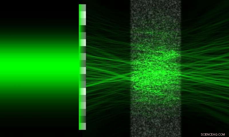 Innovative Laser Beam Shapes Navigate Opaque Media with Precision