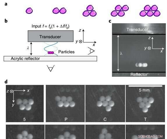 Harnessing Sound: Building Structures in Air with Acoustic Levitation