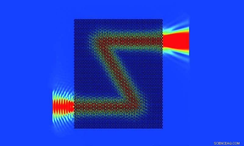 Exploring the Boundaries of Topological Insulators with Acoustic Waveguides