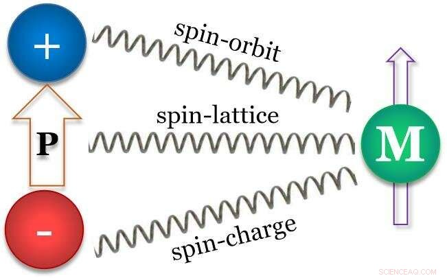 Exploring Spin–Dipole Coupling in Multiferroic Materials