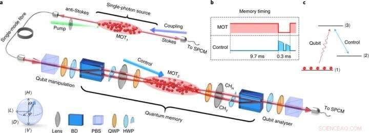 Physicists Achieve Record-Breaking Efficiency in Quantum Memory