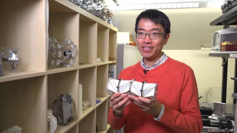 Origami-Inspired Materials Offer Impact-Reducing Solutions for Reusable Spacecraft