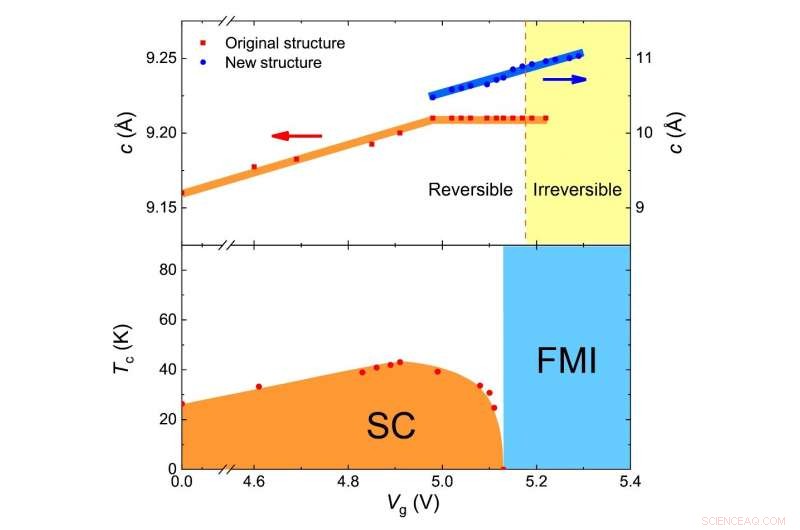 Electric Field Controls Transition Between Superconducting and Ferromagnetic Insulating States