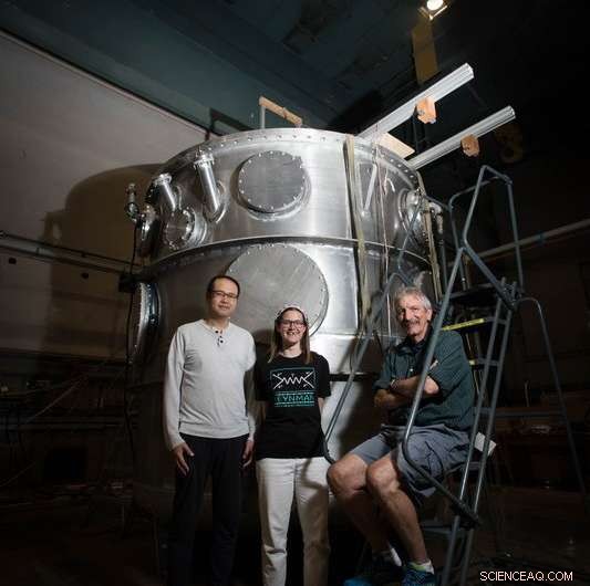 Revealing Antimatter Secrets with a Giant Thermos Bottle