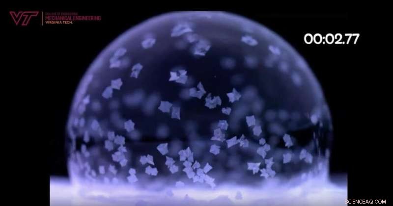Research Published on Freezing Soap Bubbles Inspired by Viral Video