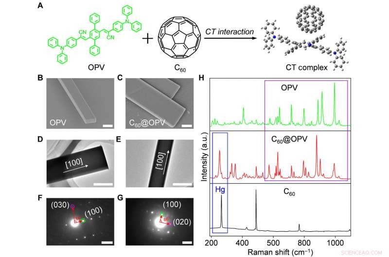 Engineering Wavelength‑Tunable Light‑Harvesting Microcrystals in Organic Semiconductors