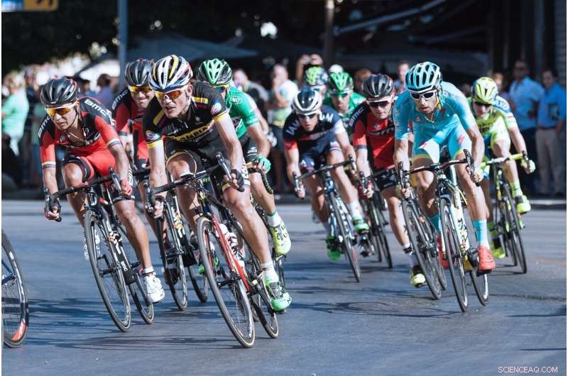 Tour de France Pelotons: Vision Over Aerodynamics