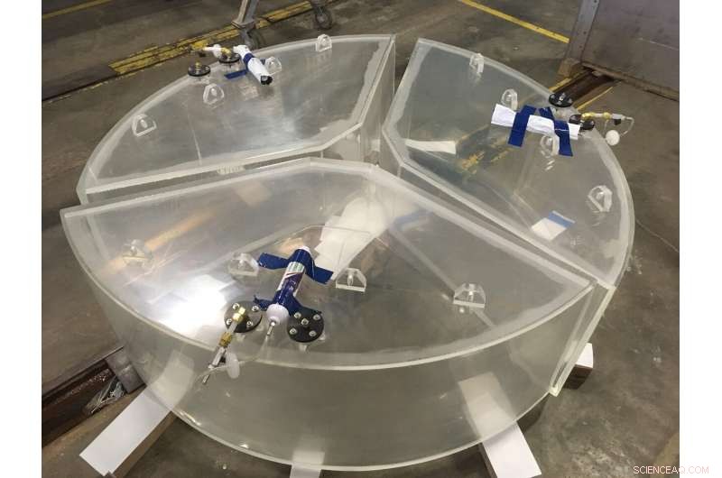 Scientists Complete Assembly of the Largest U.S. Dark Matter Experiment