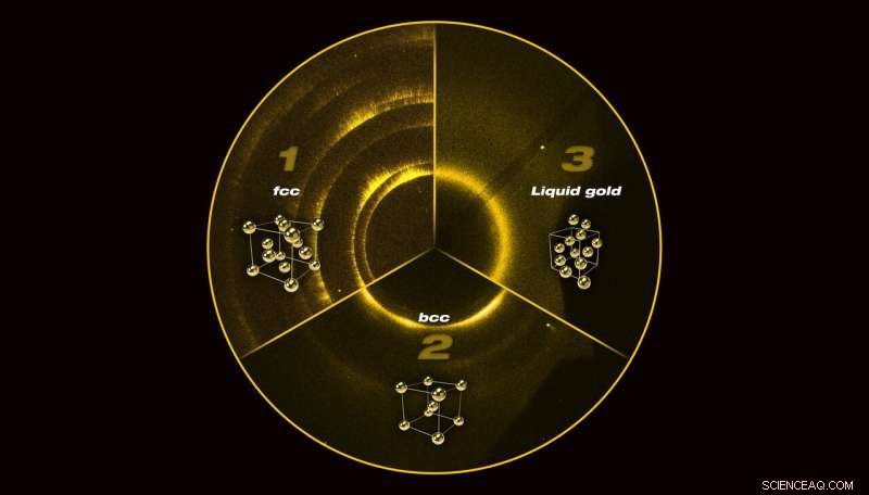 New Body‑Centered Cubic Structure of Gold Discovered at Extreme Pressures