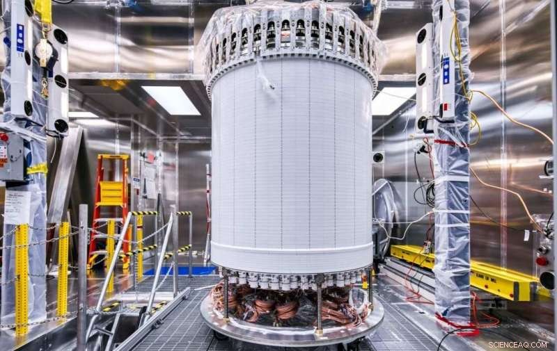 International Team Completes Assembly of Next-Gen Dark Matter Detector