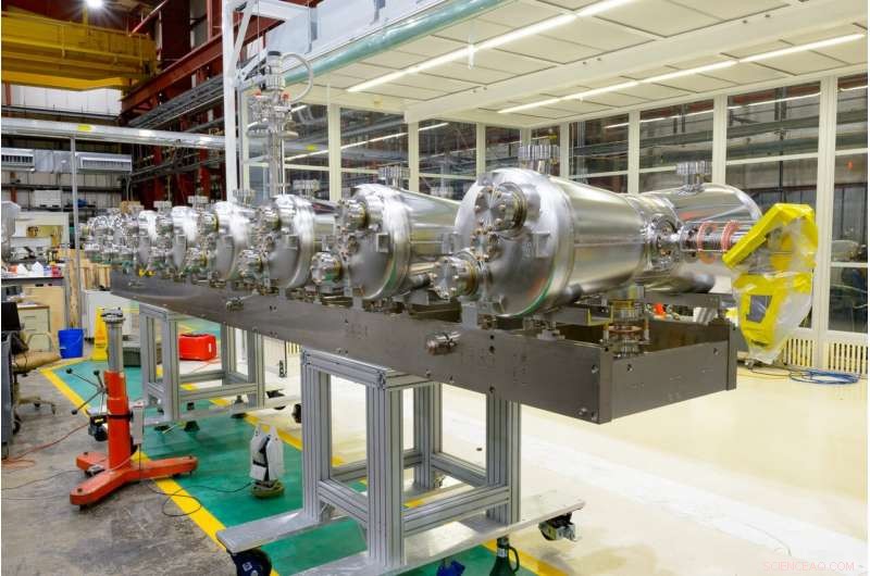 Fermilab Welcomes First Superconducting Cryomodule for PIP‑II High‑Power Particle Accelerator