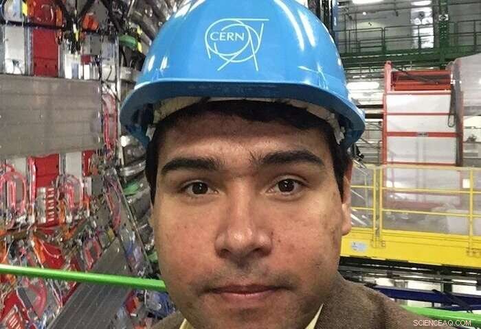 LHC Near-Miss Events Reveal Gluon-Dominated Proton Structure