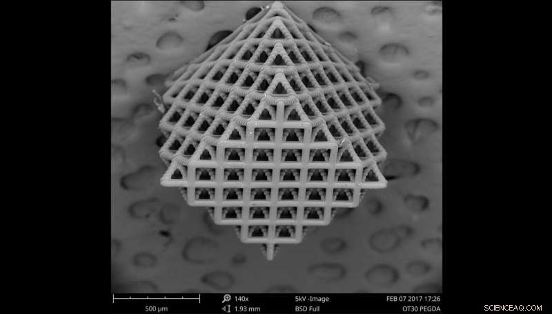 Revolutionary 3D-Printed Lattice Designs Challenge Metamaterial Norms