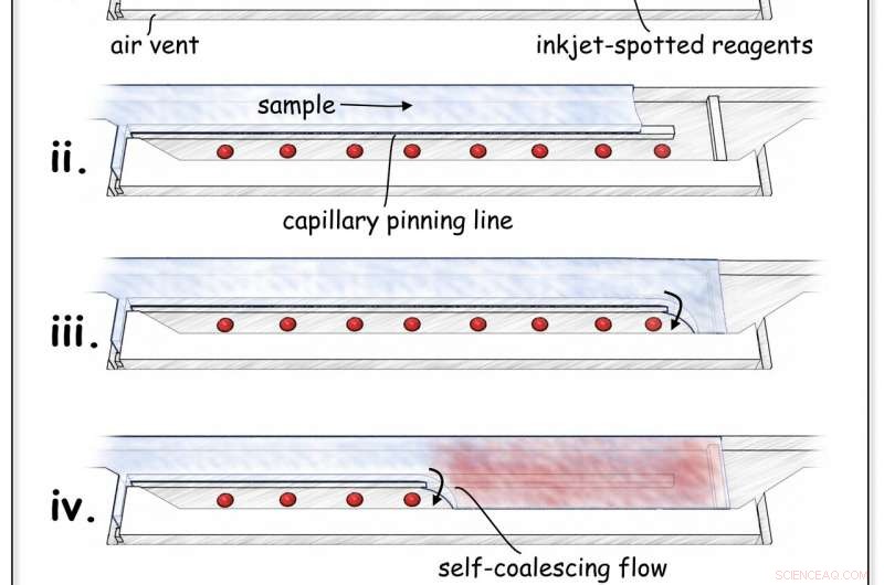 Droplet-Folding Technique Breaks Barrier in Portable Diagnostic Devices