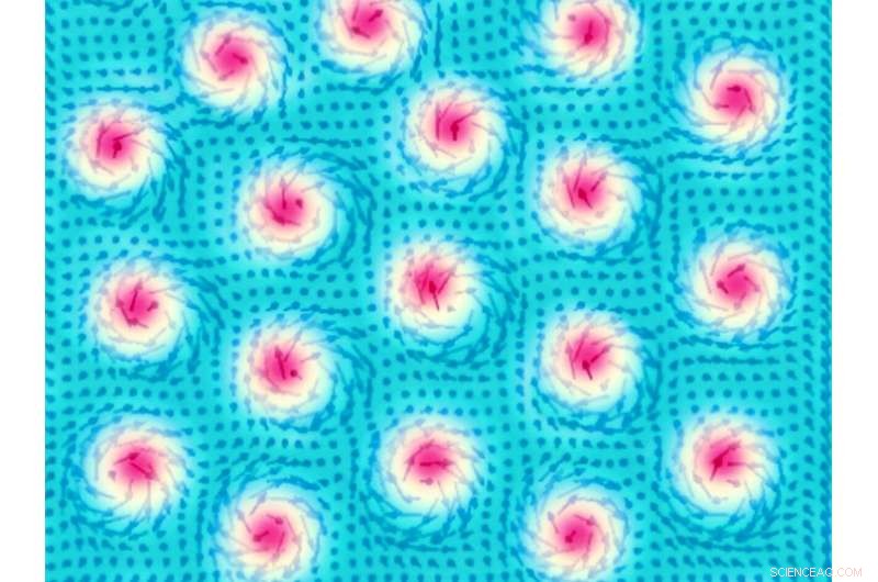 New Study Reveals Dynamic Skyrmion Patterns in Cu₂OSeO₃