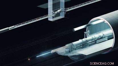 ALPS II Launches with First Magnet Installation at DESY