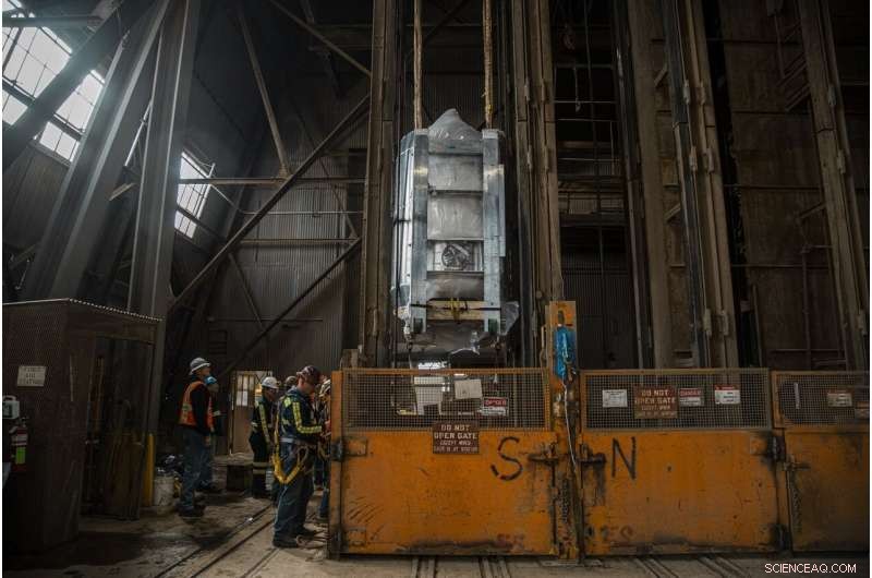 LUX-ZEPLIN Dark Matter Detector Deployed Nearly a Mile Underground for Cutting-Edge Experiment