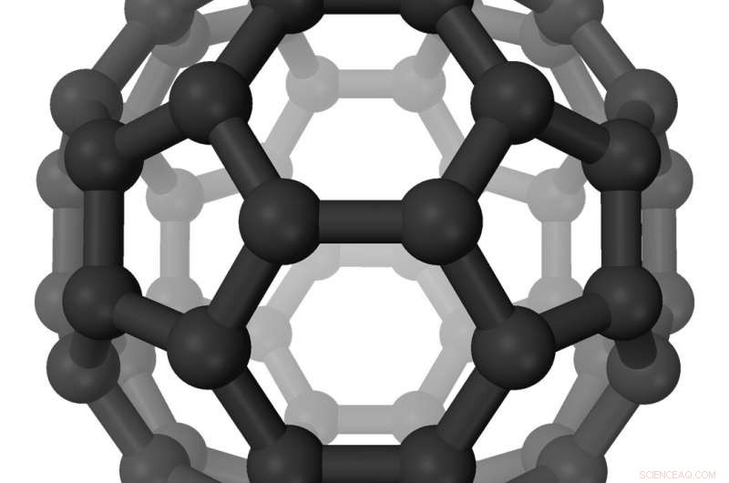 Buckyballs Emit Forward‑Directed Electron‑Positron Pairs