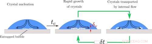 Unveiling Ice Waves: How Supercooled Droplets Freeze Differently