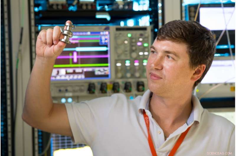 How Particle Accelerators Could Overcome Quantum Computer Decoherence