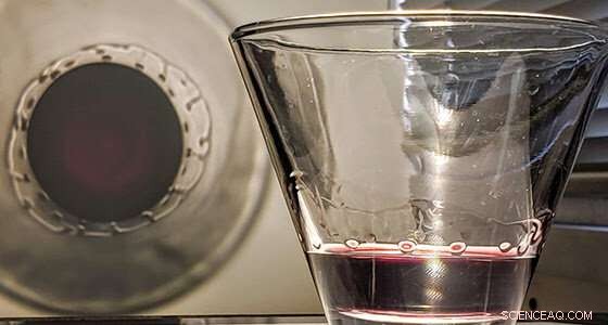 New Theory Uses Undercompressive Shocks to Explain the  Tears of Wine  Phenomenon