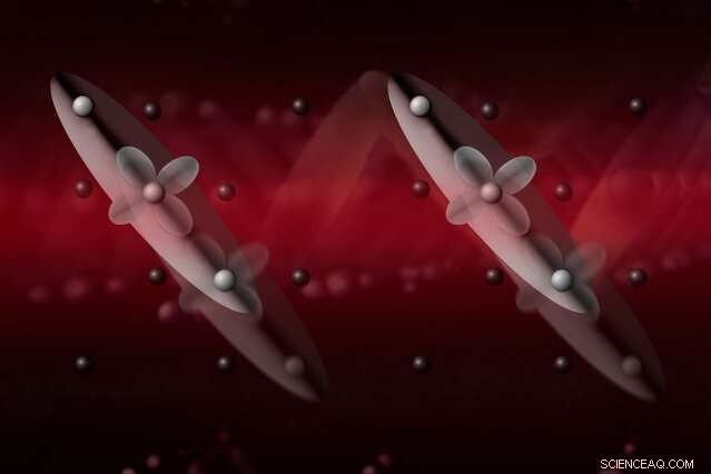 Scientists harness ultra-intense infrared lasers to detect frozen electron waves in magnetite