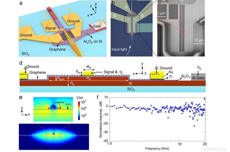 High‑Performance Silicon‑Graphene Hybrid Plasmonic Waveguide Photodetectors Exceeding 1.55 µm