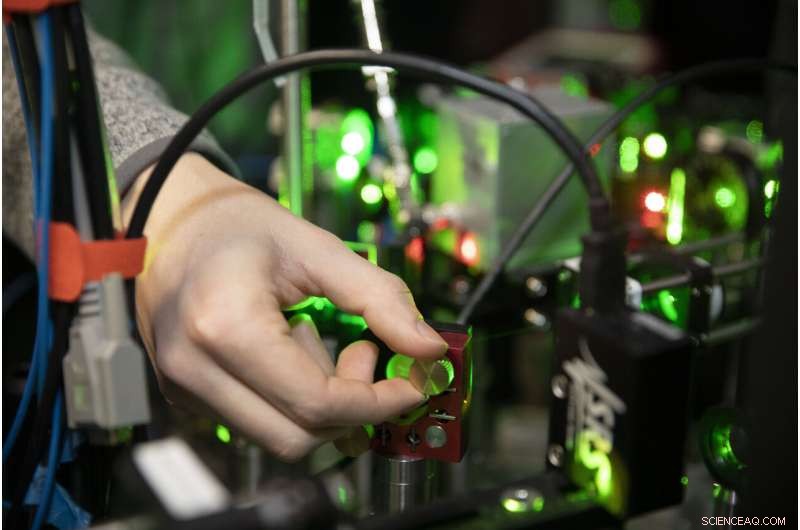 First 1‑D Magneto‑Optical Trap for Polyatomic Molecules Achieved