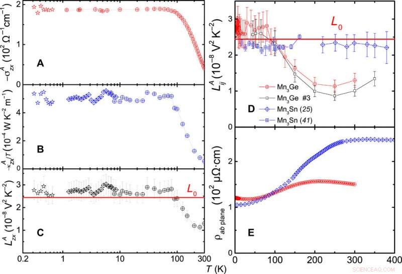 Finite-Temperature Breakdown of the Anomalous Transverse Wiedemann–Franz Law