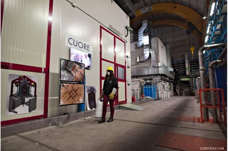 CUORE Experiment Continues at Gran Sasso Amid COVID-19 Challenges