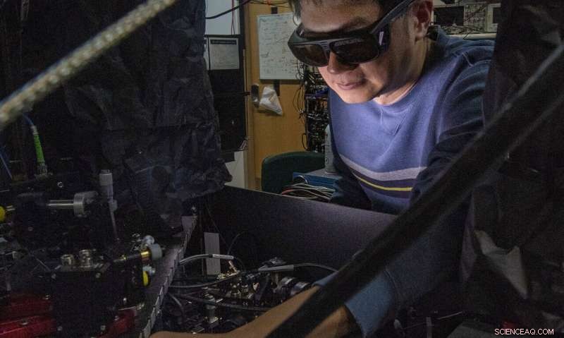 NIST Scientists Achieve Hybrid Quantum Entanglement Between Molecule and Atom