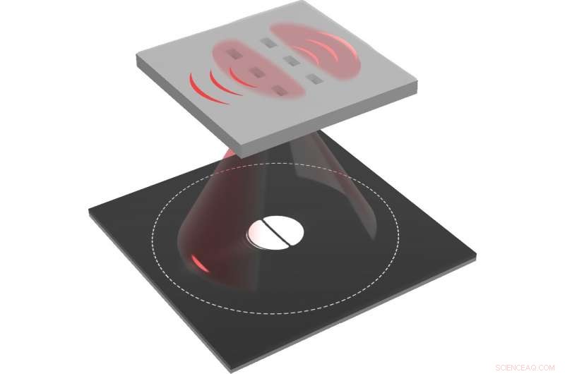 Precise Angstrom-Scale Displacement Sensing Using Antenna-Based Nanostructures
