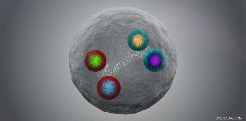 CERN Scientists Announce Breakthrough: Discovery of a Novel Tetraquark Particle