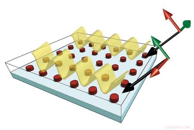 Regular Arrays of Silicon Nanoparticles Enhance Light Emission in Nanophotonic Devices