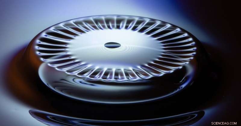 Exploring Ripple Formation During Slow‑Motion Bubble Collapse