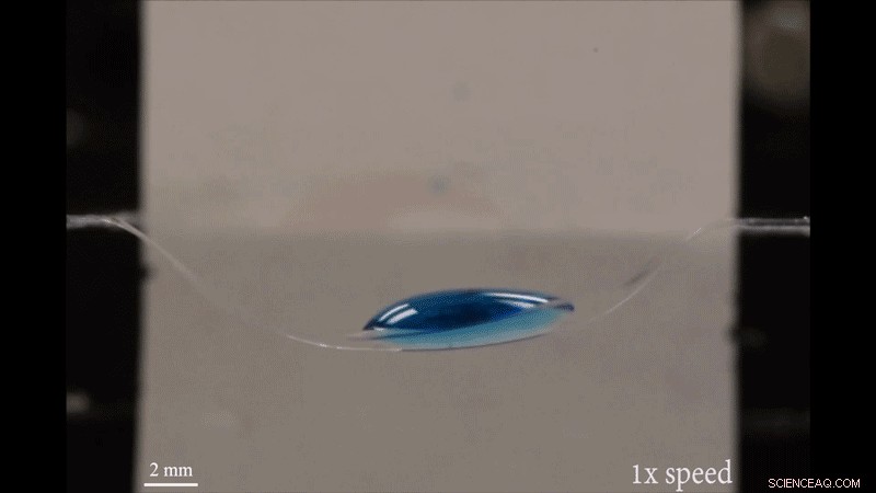 Self-Propelled Droplets: A Novel Approach for Smart Surface Cleaning