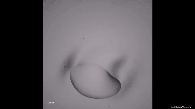 Self-Propelled Droplets: A Novel Approach for Smart Surface Cleaning
