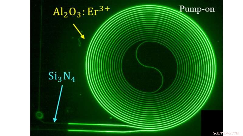 New Light Amplifier at University of Twente Enhances Photonics Performance