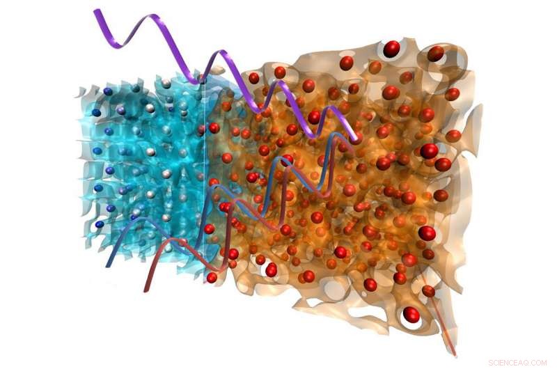 Collective Quantum Effects: Electron Cohesion in Warm Dense Matter